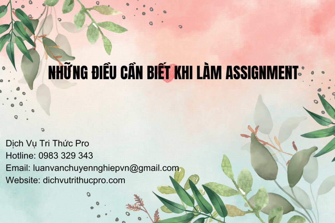 làm assignment